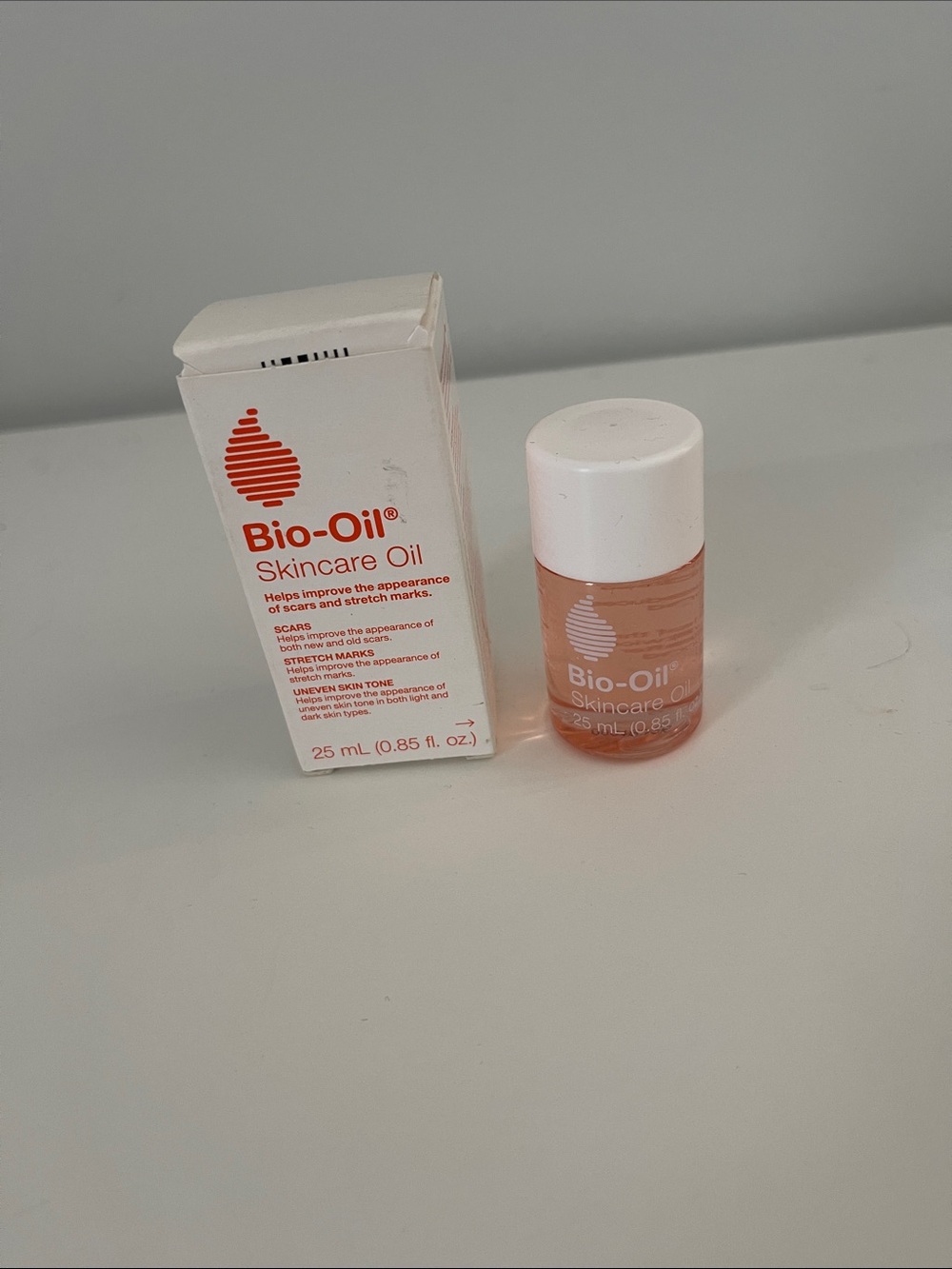 Skincare Oil - White & Orange Bottle 25ML new bio oil
